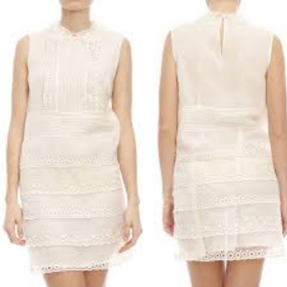 🆕️ Red Valentino cream mini dress